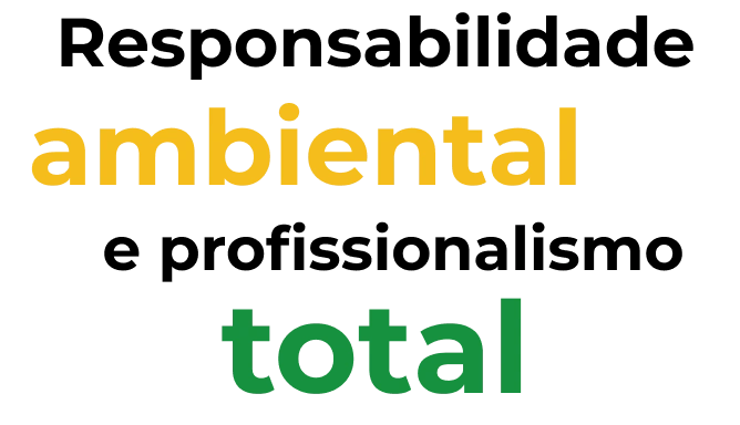 Responsabilidade ambiental e profissionalismo total